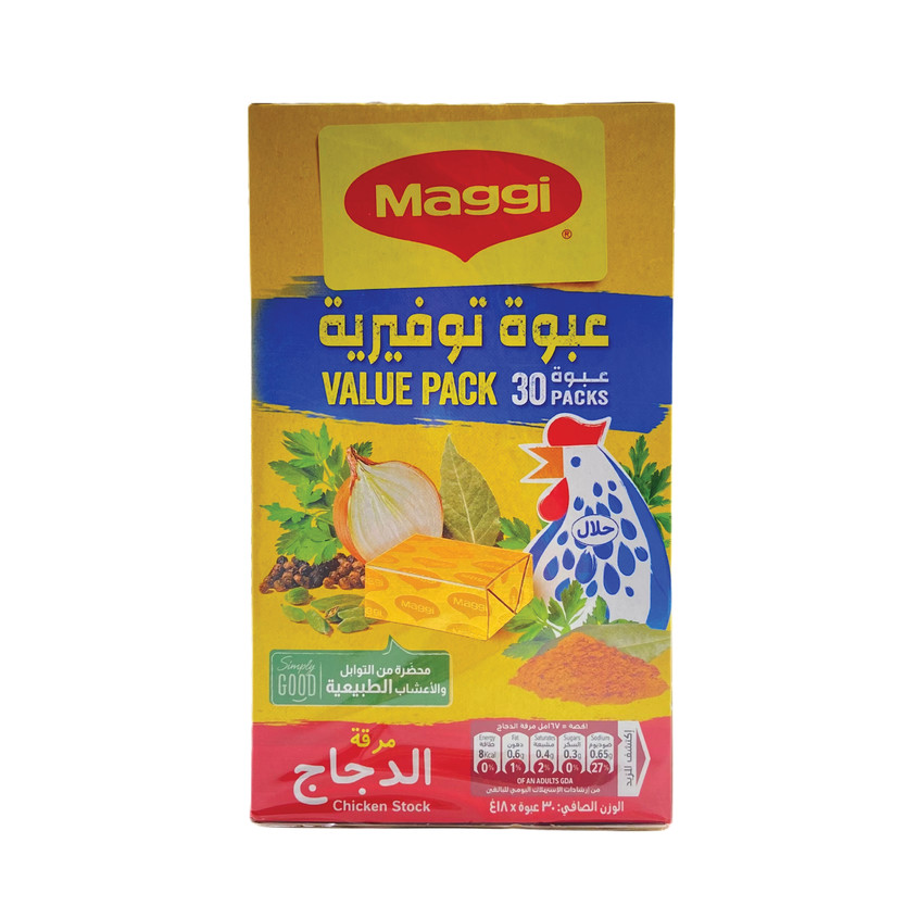6294017123157-باكت ماجي مرقه دجاج 18(18*30ج) - الصورة 1