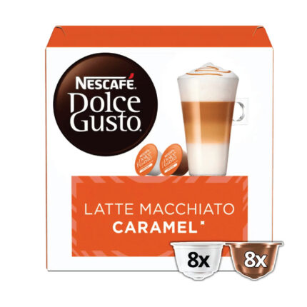 نسكافيه دولتشي غوست LATTE MACCHIATO CARAMEL /16باكت 145.6جم