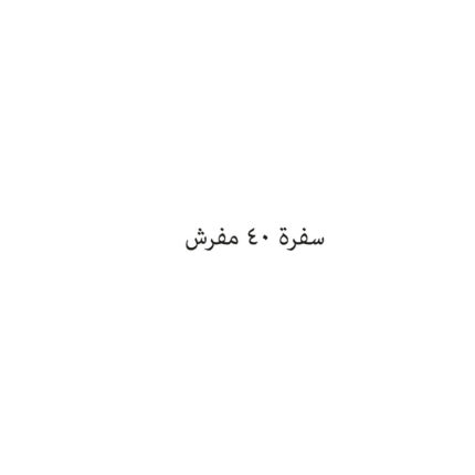 سفرة 40 مفرش