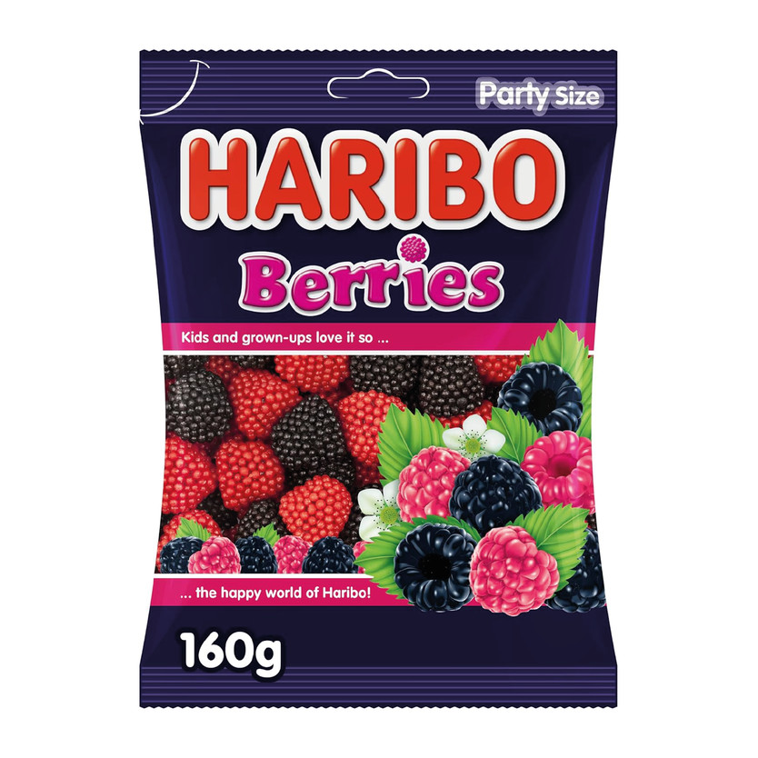 01110-حبة HARIBO BERRIES160 GM - Image 1