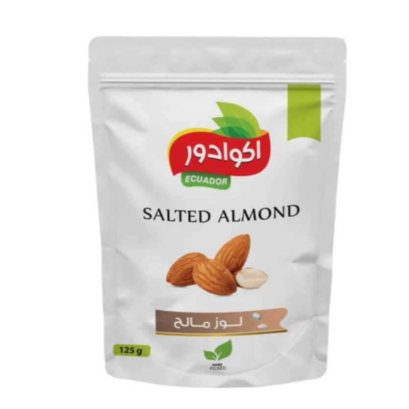 01694-حبة لوز مالح اكوادور 125ج - الصورة 1