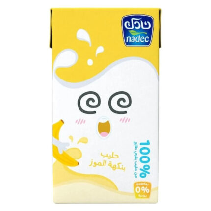 حليب نادك بالموز كامل الدسم  18*125 مل
