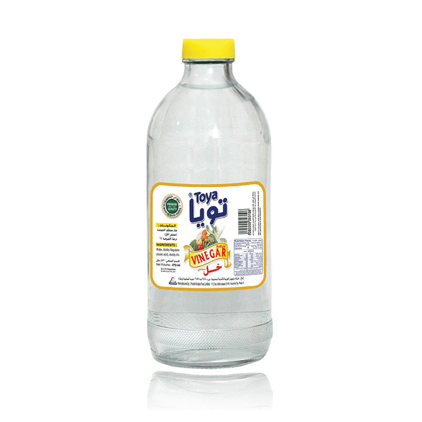 02050-حبة خل ابيض صناعي تويا 473 مل - الصورة 1