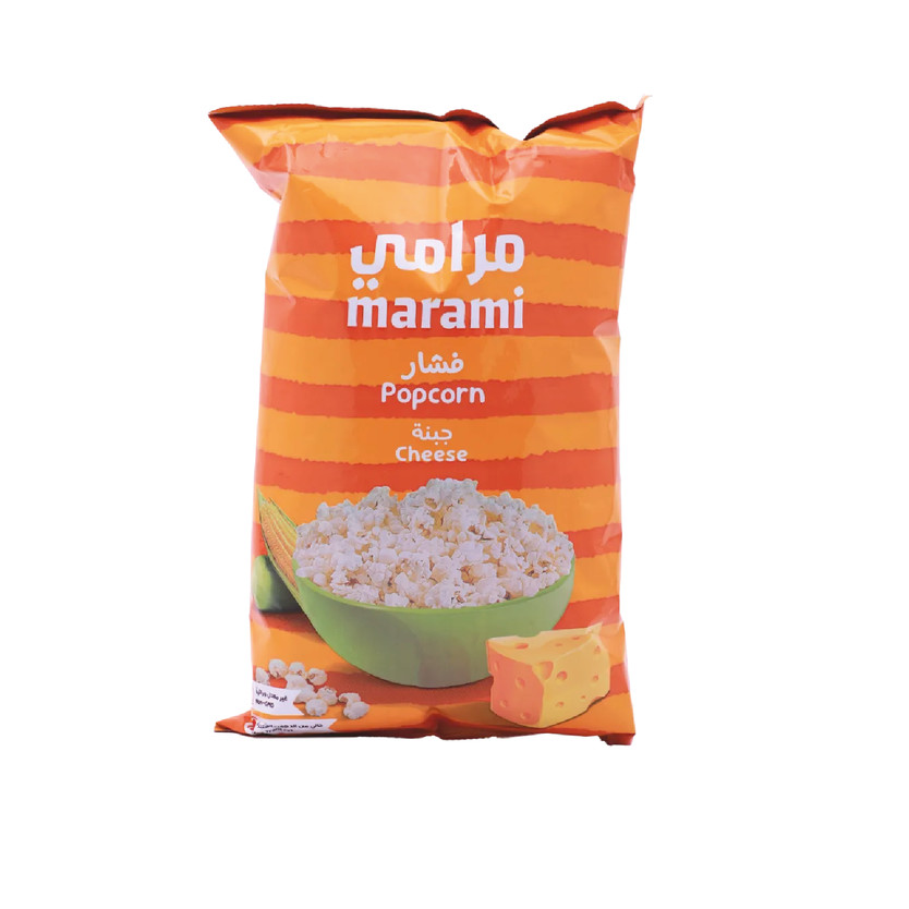 03152-حبة POP CORN MARAMI CHEESE100 GM - Image 1