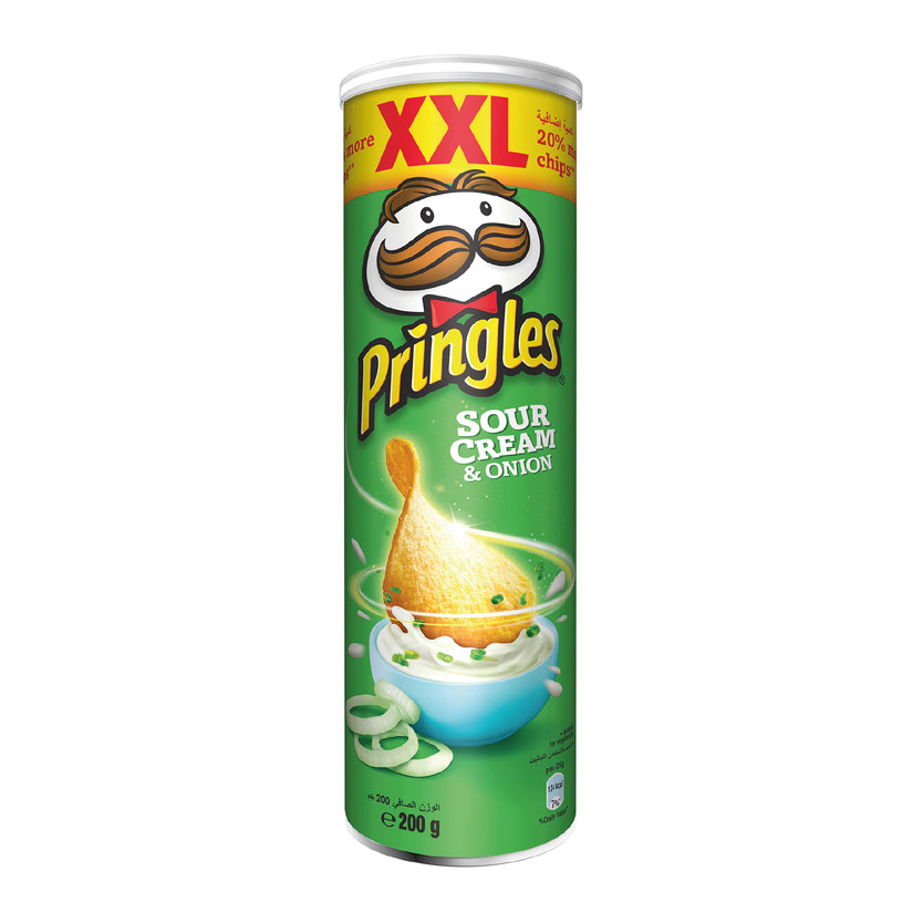 03189-حبة PRINGLES ONION 200 GM - Image 1