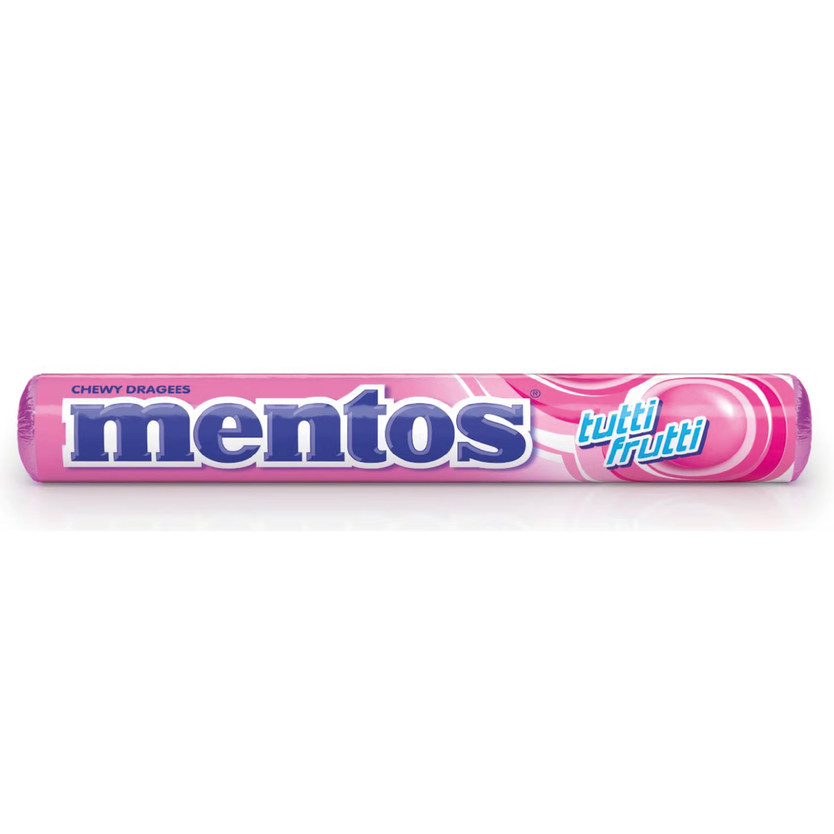 03334-حبة MENTOS TUTTI FRUITY 37 GM - Image 1
