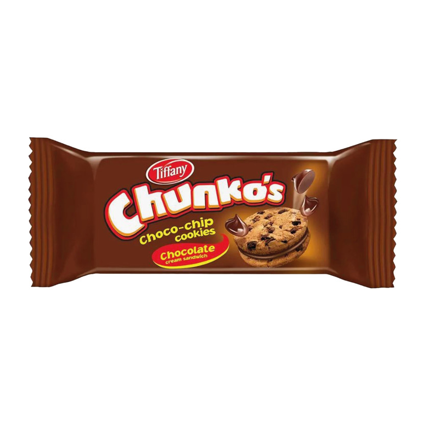 03377-حبة TIFFANY CHUNKOS CHOCO CHIPS 43 GM - Image 1