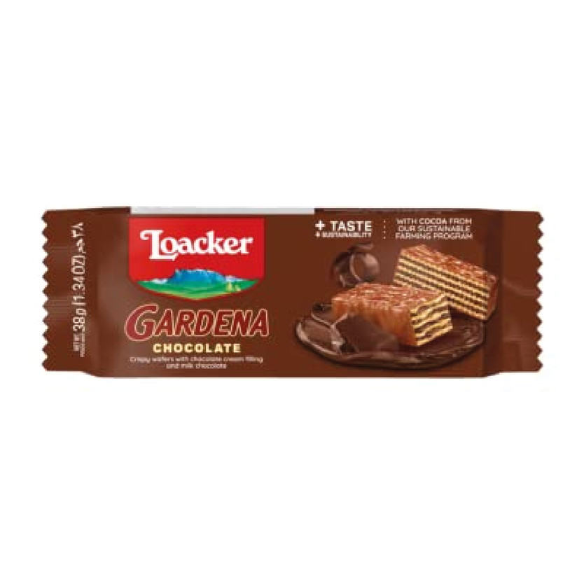 03457-حبة LOACKER GARDENA CHOCLATE 38 GM - Image 1