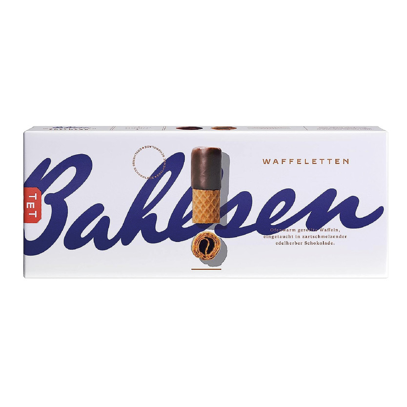 03469-حبة BAHLSEN WAFFELETTEN DARK 100 GM - Image 1
