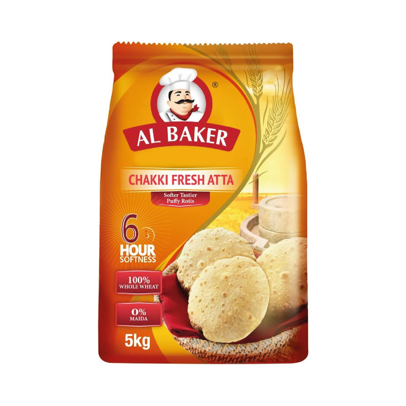 058165-حبة WHITE FLOUR AL BAIKER 1 K - Image 1