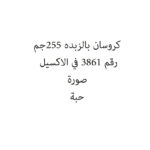 كروسان بالزبده 255ج