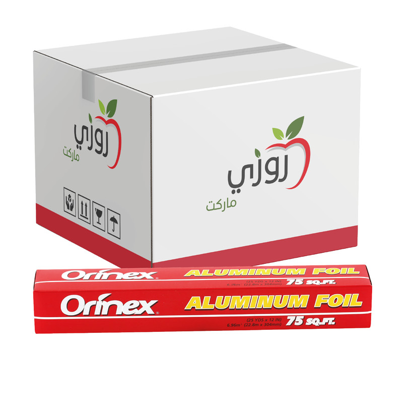 10952-كرتون ORINEX Aluminum Foli 75 FT - Image 1