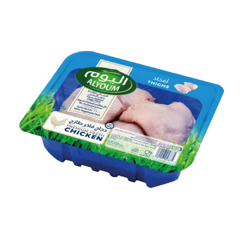 11091-حبة افخاذ الدجاج اليوم طازج 650جم - Image 1