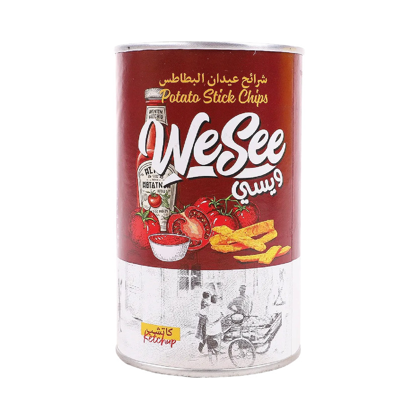 1159-حبة ويسي شرائح عيدان البطاطس بنكهة الشطة 35 ج - Image 1