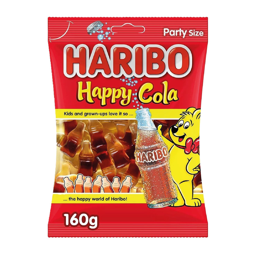 1215125-حبة HARIBO JELLY COLA 175GM - Image 1
