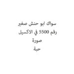 سواك ابو حنش صغير