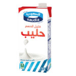 حليب السعودية قليل الدسم  2 لتر
