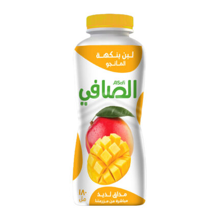 لبن الصافي المانجو كامل الدسم طازج 180 مل