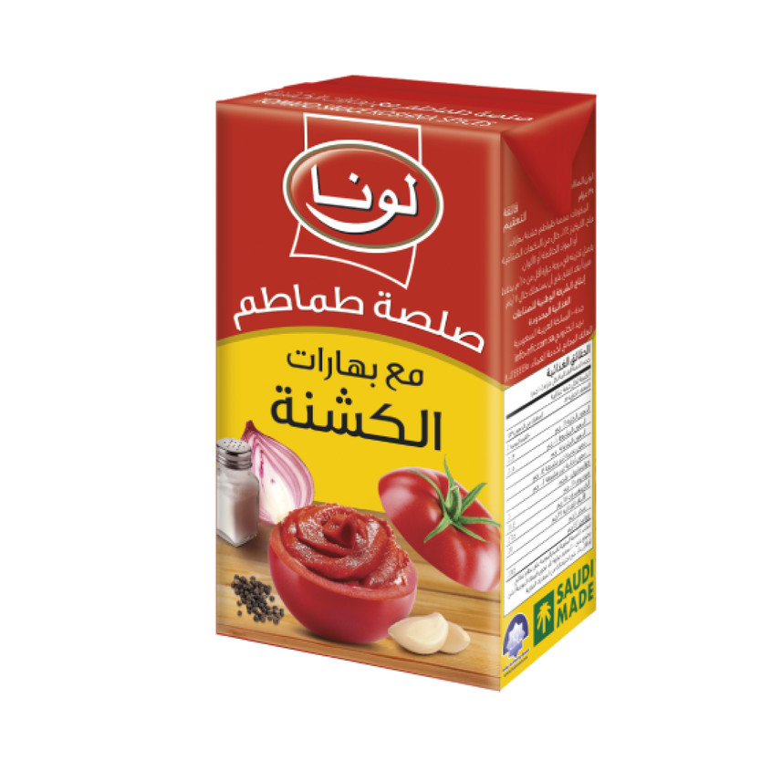173583-حبة لونا صلصة الطماطم مع الكشنة 135 غرام - Image 1