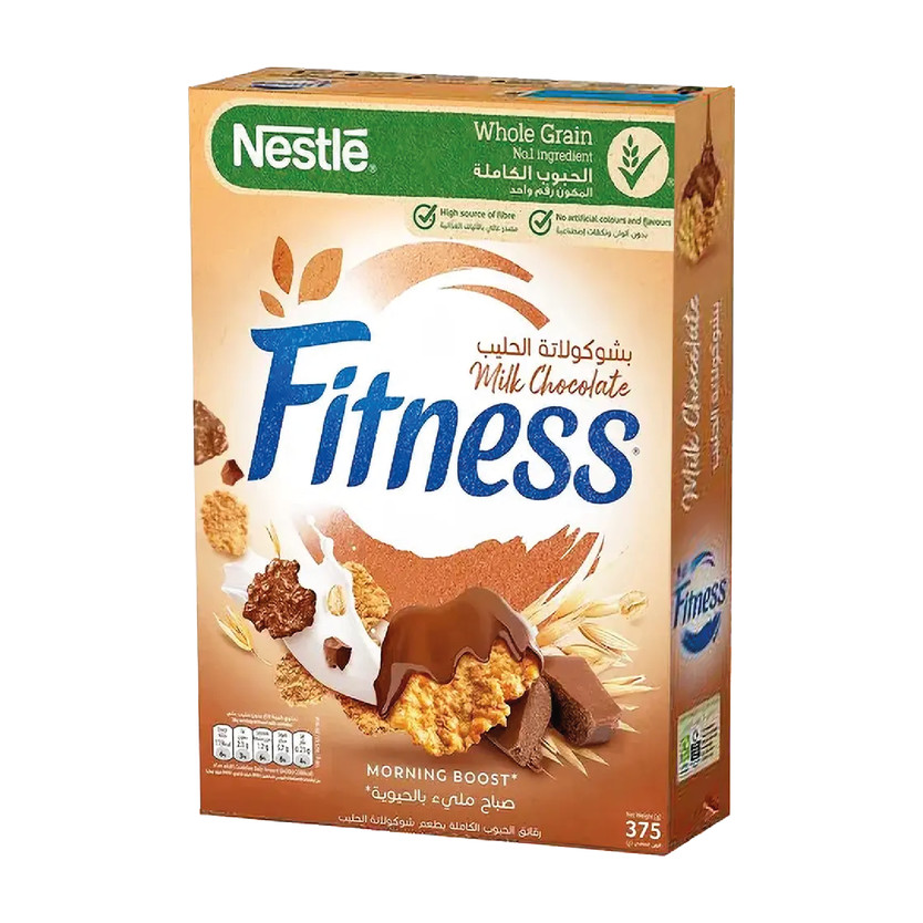 18936-حبة FITNESS CHOCOLATE 375 G - Image 1