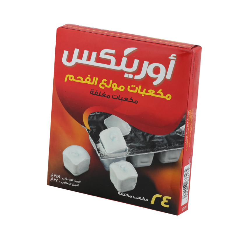 19070-باكت FIRE LIGHTER CUBES ORINEX 24 - Image 1