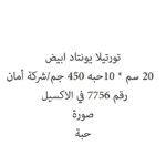 تورتيلا يونتاد ابيض  20 سم10قطع 450 جم/شركة أمان