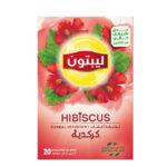 اكياس شاي ليبتون كركديه 20*16 جم