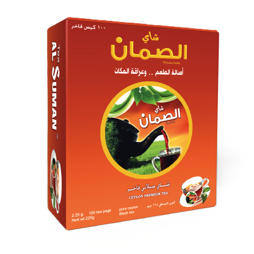 20562-حبة AL SUMAN TEA 100 BAGE - Image 1