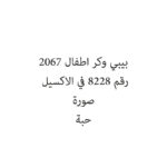بيبي وكر اطفال 2067