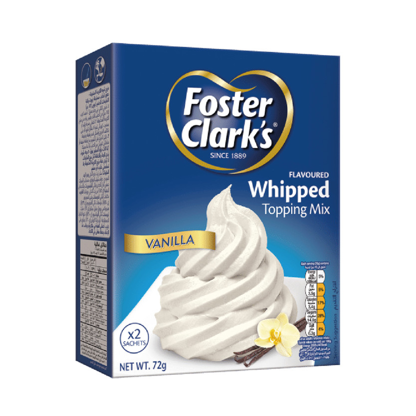 20781-حبة FOSTER WHIPPED TOPPING MIX 72 G - Image 1