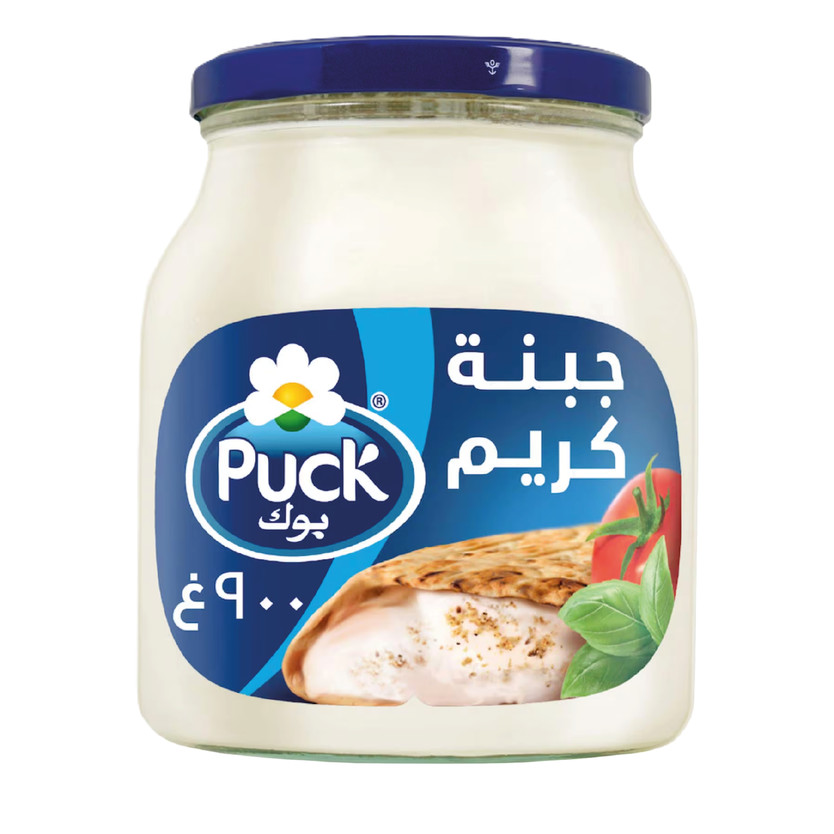 21007-حبة PUCK CREAM CHEESE 910 G - Image 1