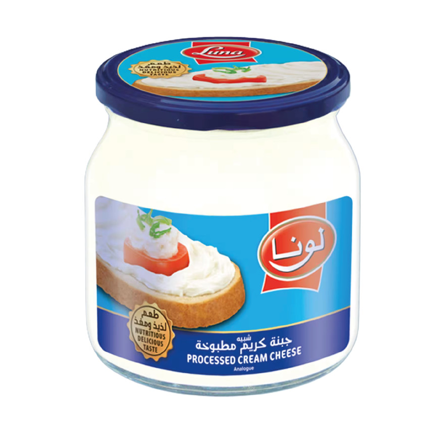 21022-حبة LUNA CREAM CHEESE 2*500 G - Image 1