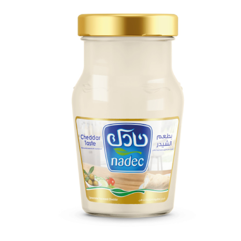 21029-حبة NADEC CHEDDAR CHEESE 240 G - Image 1