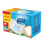 جبنه المراعي مربعات 2+1*6 قطع  3*108 جم عرض