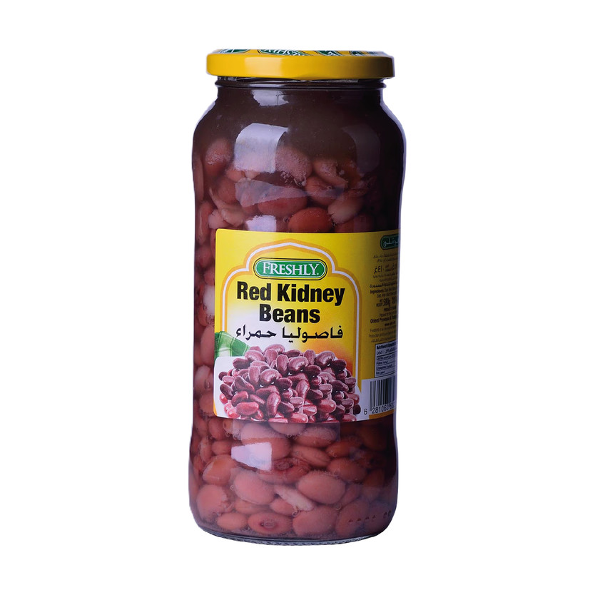 21116-حبة FRESHLAY RED KIDNEY BEANS 580 G - Image 1