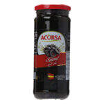 ACORSA SLICED BLACK OLIVE 470 G