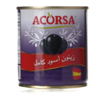 زيتون اسود اكورسا كامل 100 جم