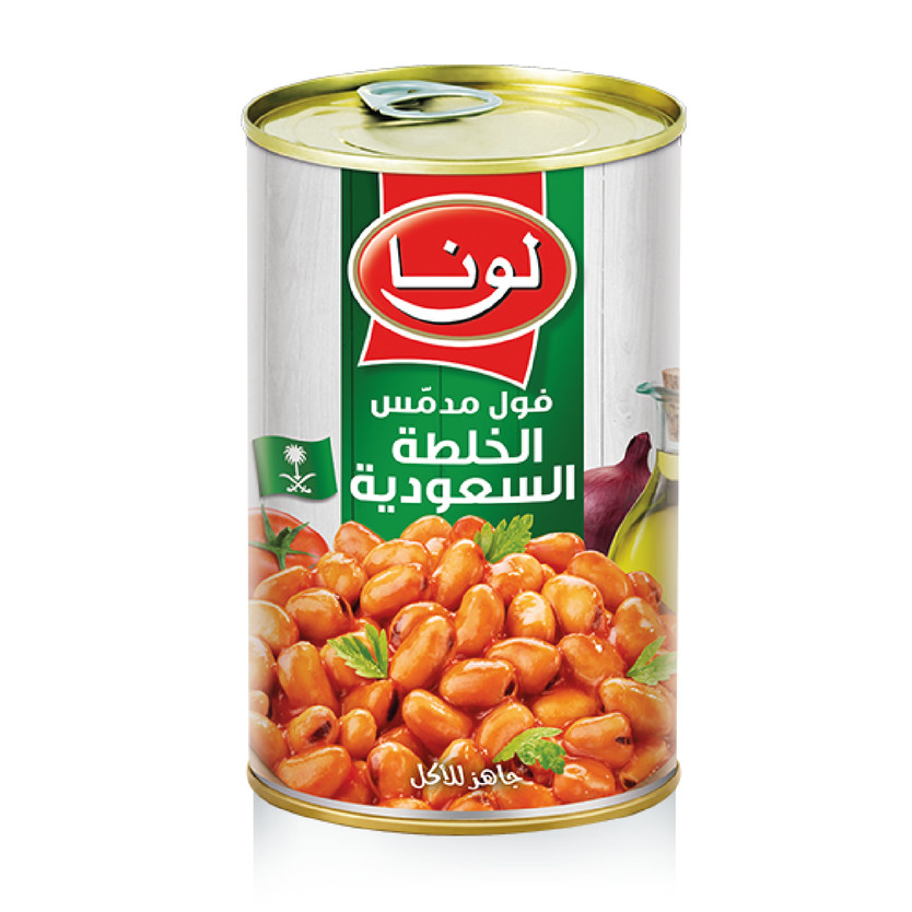 21473-حبة LUNA FOUL MEADAMES SAUDI RECIPE 400 G - Image 1