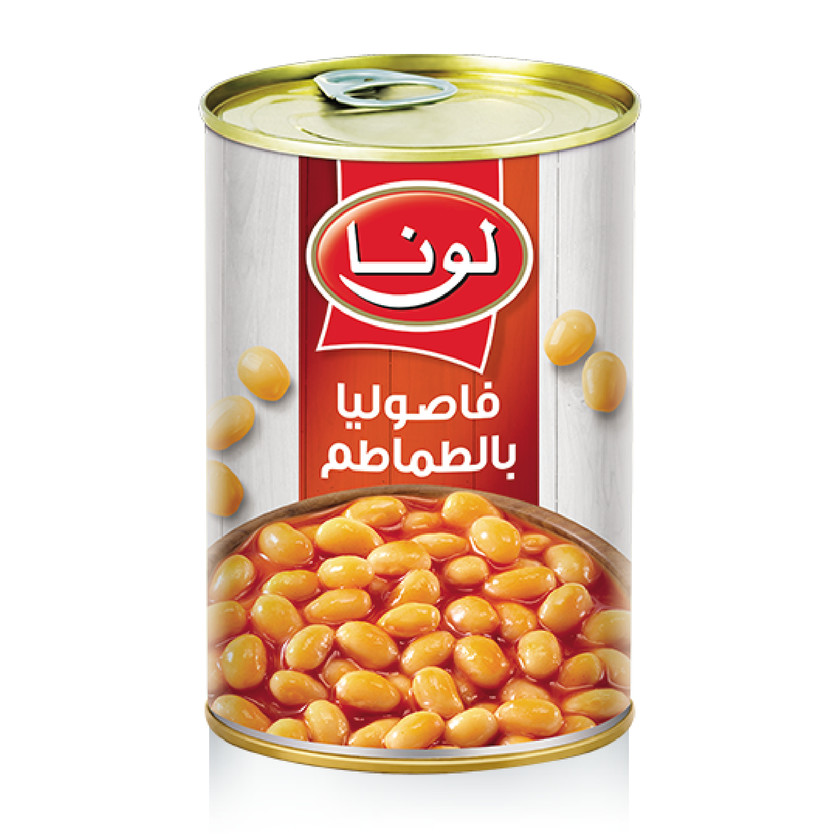 21478-حبة LUNA BAKED BEANS IN TO TOMATO 400 G - Image 1