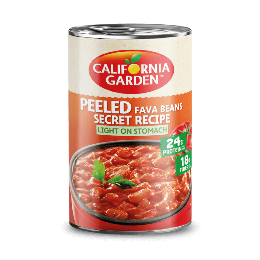 21495-حبة C G PEELED FOUL MEDAMES SECRET RECIPE 450 G - Image 1