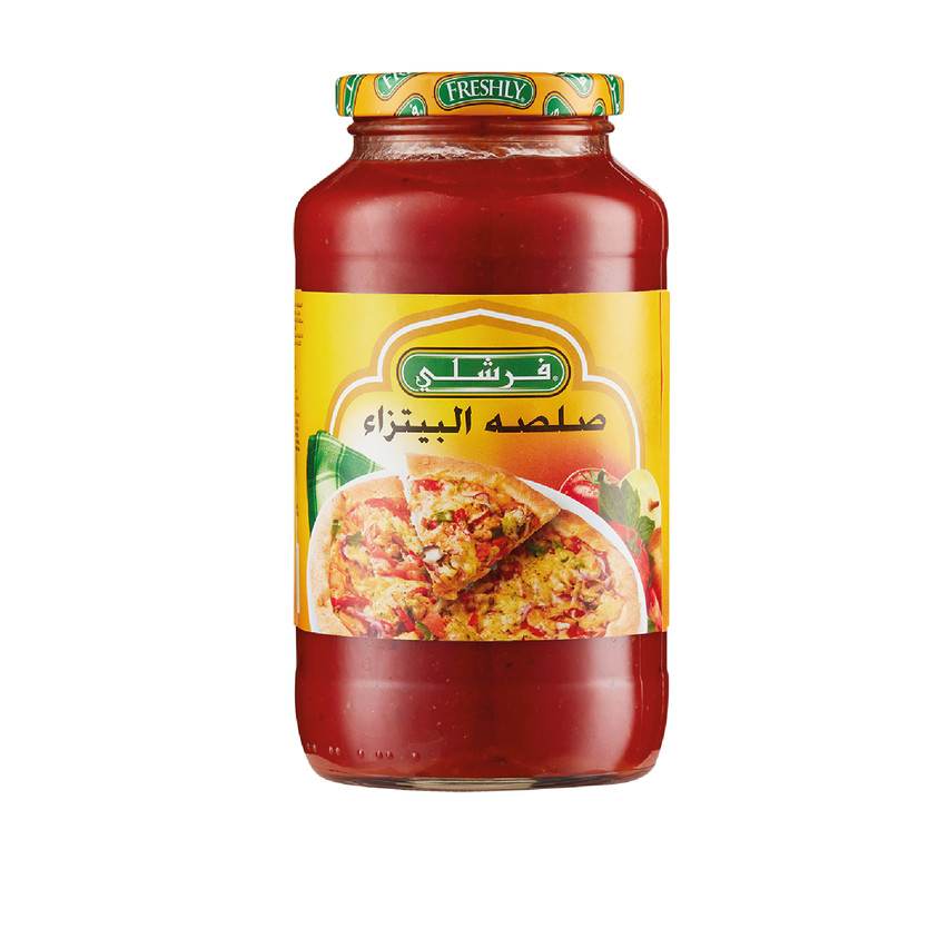 21658-حبة FRESHLY PIZZA SAUCE 454 G - Image 1