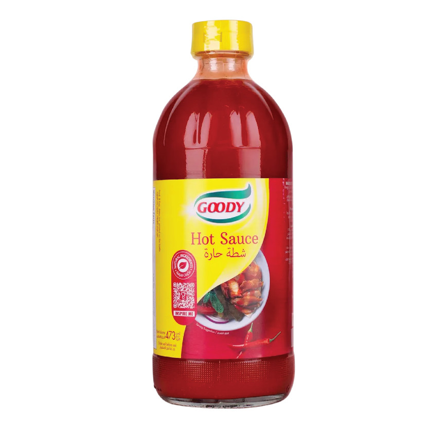 21715-حبة GOODY HOT SAUCE 473 ML - Image 1