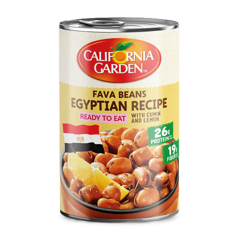 21937-حبة CALORNIA GARDEN FOUL PEELED EGYPTIAN 450 G - Image 1