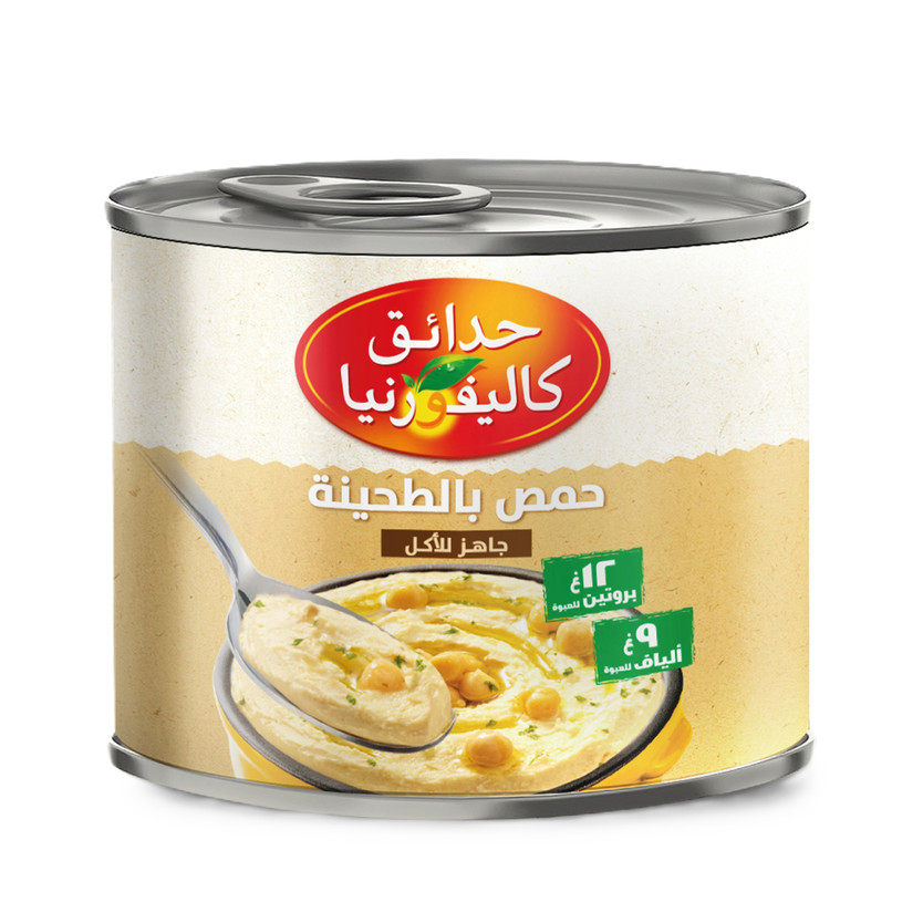 21938-حبة حمص بالطحينه حدائق كاليفورنيا 220 جم - الصورة 1