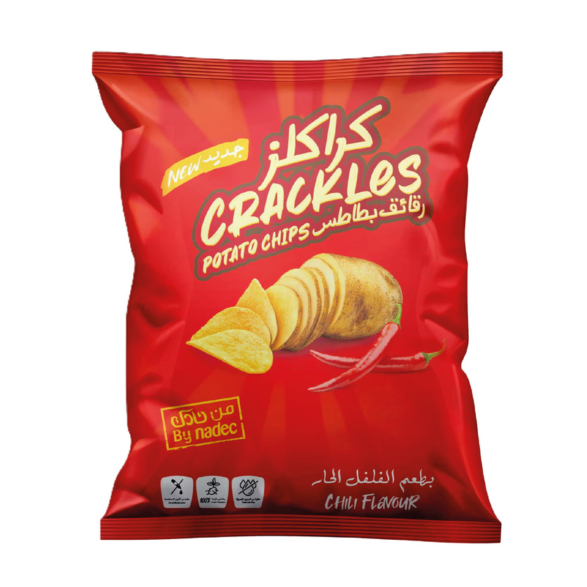 2315-حبة بطاطس حار 155ج كراكلز نادك - Image 1