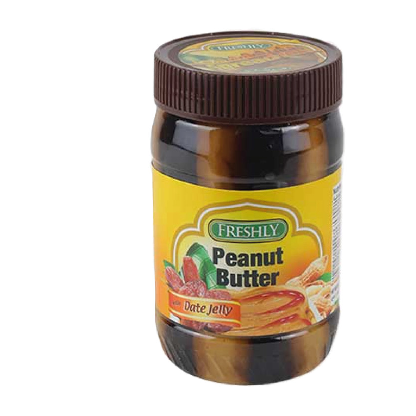 24008-حبة FRESHLY PEANUT BUTTER DATE 510G - Image 1