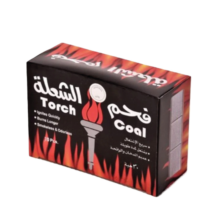 24144-حبة فحم الشعله 30 حبه - الصورة 1