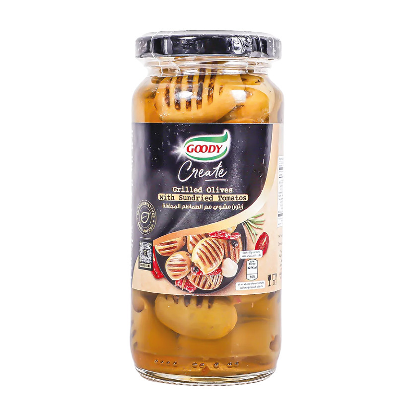 2646-حبة زيتون مشوي بالطماطم المجففه 230غ - Image 1