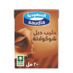 حليب السعوديه شوكلاته دبل  200 مل