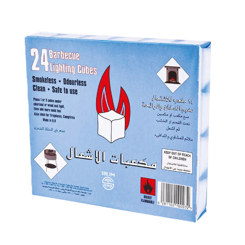 28980-حبة مولع مكعبات انجليزي 24مكعب - الصورة 1